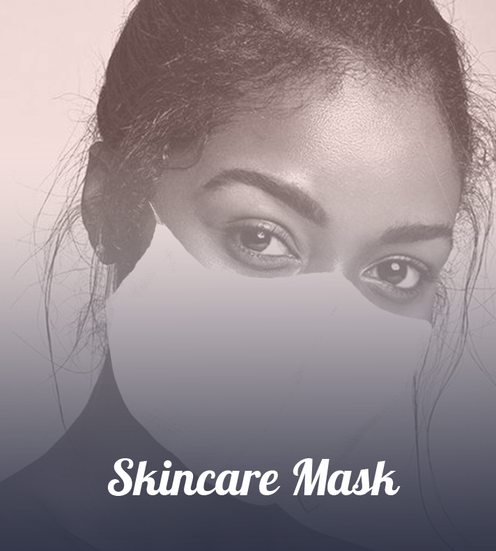 Skincare mask and details